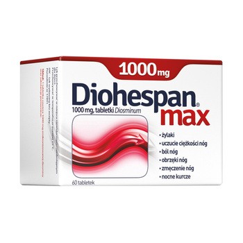 Diohespan max, 1000 mg, tabletki, 60 szt.