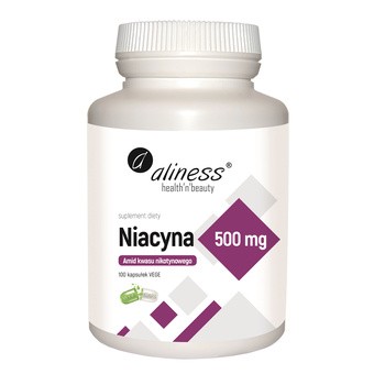 Aliness Niacyna 500 mg, kapsułki, 100 szt.