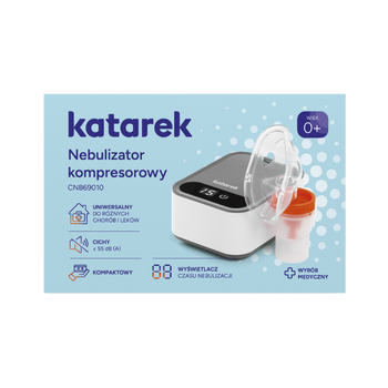 Katarek, nebulizator kompresowy, model CNB69010, 1 szt.