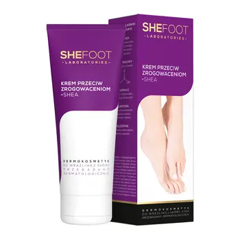 Bielenda SheFoot, krem przeciw zrogowaceniom + shea, 75 ml