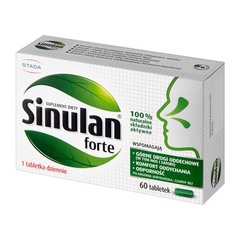 Sinulan Forte, tabletki powlekane, 60 szt.