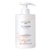 Byphasse Lait Corporel, mleczko odżywcze do ciała z olejkiem ze słodkich migdałów, opakowanie z pompką, 500 ml