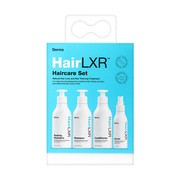 Dermz Laboratories HairLXR Haircare Set, zestaw 4-stopniowy do kompleksowej terapii przeciw wypadaniu włosów