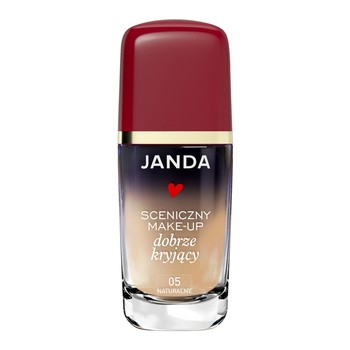 Janda, Make-up sceniczny, dobrze kryjący, 05 naturalny, 30 ml