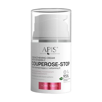 Apis Home TerApis Couperose Stop, krem wzmacniający z witaminą C, 50 ml