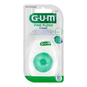 Gum Fine Floss, nić dentystyczna, woskowana, 55 m