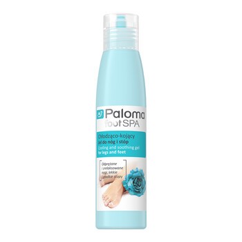 Paloma Foot Spa, chłodząco-kojący żel do nóg i stóp, 125 ml