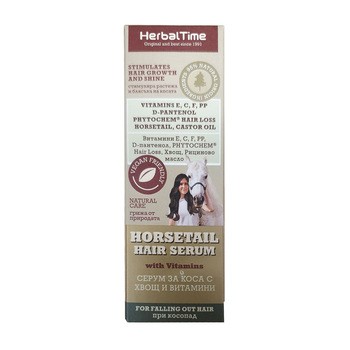 Herbal Time, serum do włosów ze skrzypem polnym i witaminami, 240 ml