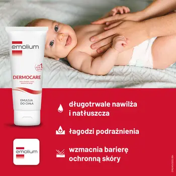 Emolium Dermocare, emulsja do ciała, 200 ml