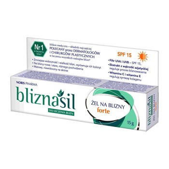Bliznasil, żel do leczenia blizn forte, 15 g