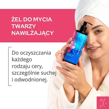 Vianek, prebiotyczny żel do mycia twarzy nawilżający, 300 ml