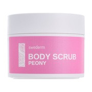 Swederm Body Scrub, cukrowy peeling do ciała, piwonia, 275 g
