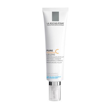 La Roche-Posay Pure Vitamin C Light, nawilżający krem przeciwzmarszczkowy z czystą witaminą C, 40 ml