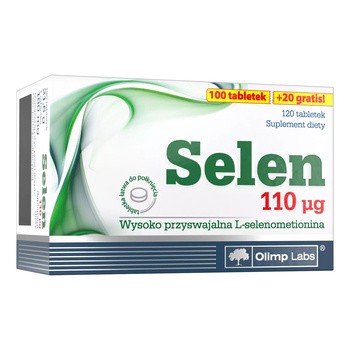 Olimp Selen, 110 mcg, tabletki, 120 szt.