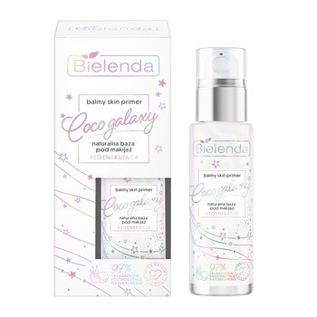 Bielenda Coco galaxy, naturalna baza pod makijaż, regenerująca, 30 ml