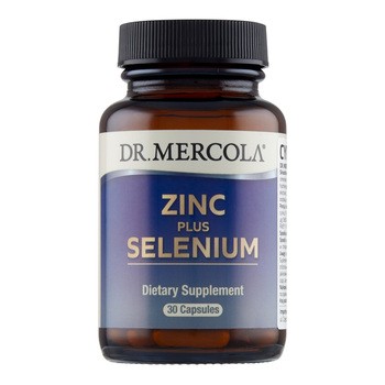 Dr. Mercola Cynk z selenem, kapsułki, 30 szt.