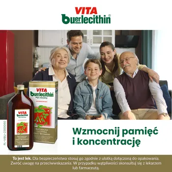 Vita Buerlecithin, płyn doustny, 1000 ml