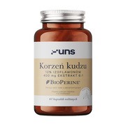Uns Korzeń Kudzu + Bioperine, kapsułki, 60 szt.