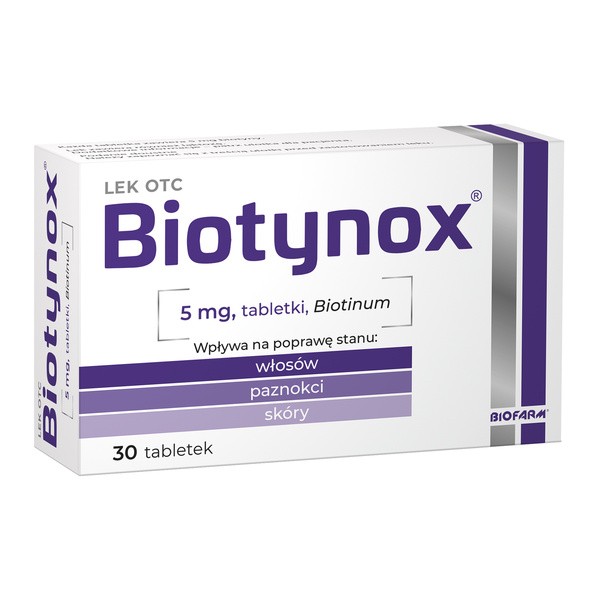 Biotynox 5 mg tabletki 30 szt. 