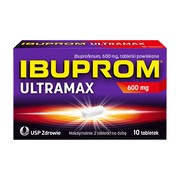 Ibuprom Ultramax, 600 mg, tabletki powlekane, 10 szt.