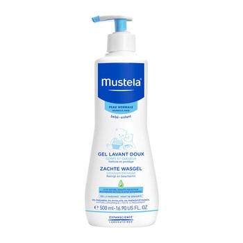 Mustela Bebe-Enfant, delikatny żel do mycia, 500 ml