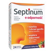 Septinum + odporność, tabletki do ssania, 24 szt.