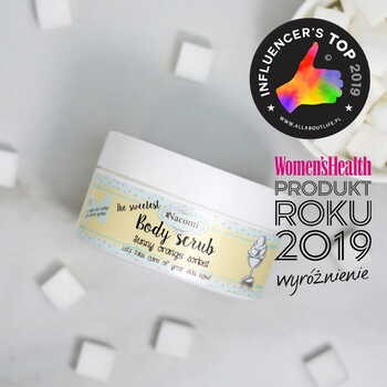 Nacomi, peeling do ciała, pomarańczowy sorbet, 125 g