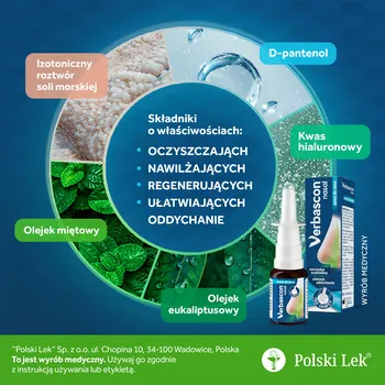 Verbascon Katar, spray do nosa, 20 ml