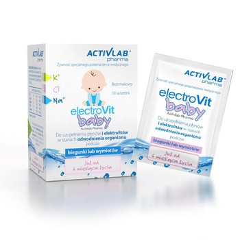 Activlab Pharma, ElectroVit Baby, proszek do sporządzenia roztworu, saszetki, 10 szt.