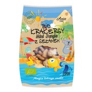 Ania, Mini Jungle, krakersy z sezamem BIO, 100 g