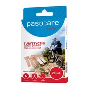 Turystyczny zestaw plastrów hipoalergicznych Pasocare, 20 szt.
