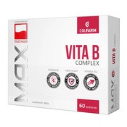 Max Vitaminum B Complex, tabletki, 60 szt. (50 szt.+10 szt.), Colfarm