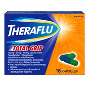 Theraflu Total Grip, kapsułki twarde, 16 szt.
