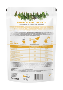 Purella SuperHerbs, mieszanka ziół Odporność, 35 g