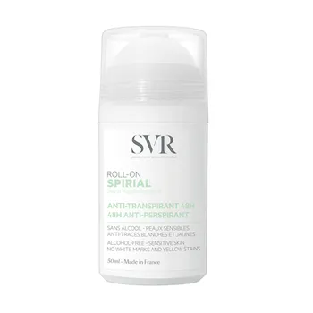 SVR Spirial, antyperspirant roll-on 48h, 50 ml