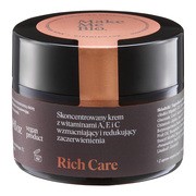 Make Me Bio, Rich Care, Skoncentrowany krem z witaminami A, E i C wzmacniający i redukujący zaczerwienienia, 50 ml