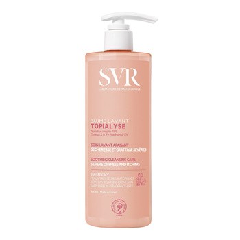 SVR Topialyse Baume Lavant, kojący balsam do mycia skóry, 400 ml
