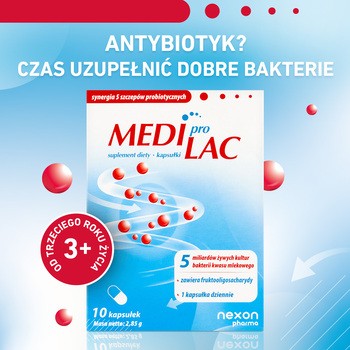 MediproLac, kapsułki, 10 szt.