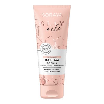 Soraya Glam Oils, nawilżający balsam do ciała, 200 ml