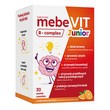 MebeVIT B complex Junior, saszetki z proszkiem, smak pomarańczowy, 30 szt.