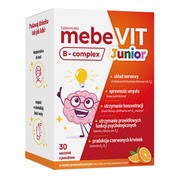 MebeVIT B complex Junior, saszetki z proszkiem, smak pomarańczowy, 30 szt.