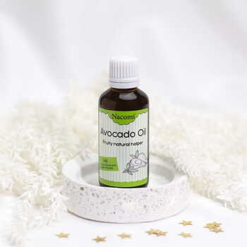 Nacomi, olej avocado, rafinowany, 50 ml