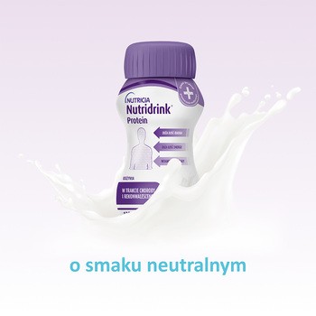 Nutridrink Protein, smak neutralny, płyn, 4 x 125 ml