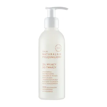 Ziaja Naturalnie Pielęgnujemy, żel myjący do twarzy, 190 ml