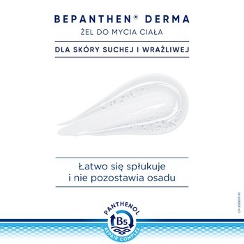 Bepanthen Derma, żel do mycia ciała, 400 ml