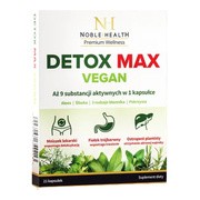Noble Health, Detox Max Vegan, kapsułki, 21 szt.