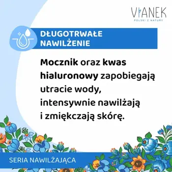 Vianek, nawilżający tonik-mgiełka do twarzy, 150 ml