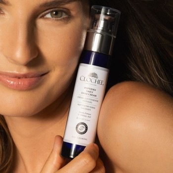 Clochee Simply Organic, krem peptydowy, na dzień, 50 ml