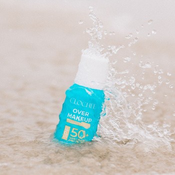 Clochee, mgiełka ochronna na makijaż SPF 50+, 75 ml