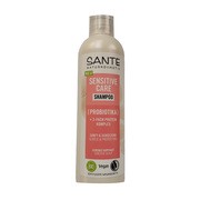 Sante Sensitive Care, delikatny szampon do wrażliwej skóry głowy z probiotykami i kompleksem proteinowym, 250 ml